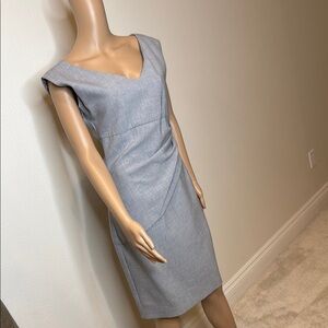 DVF Elegant Gray Women's Dress